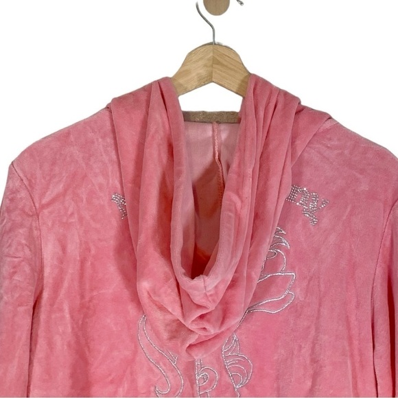 Dolls Kill My Little Pony Juicy Couture Style Verlour Track Jacket Size XL - Picture 5 of 10